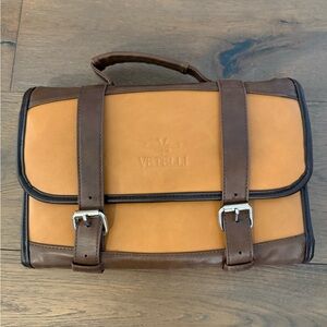 NWOT Tan and Brown Men's Bag